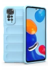 Mey İthalat®   Redmi Note 11 Kılıf Optimum Silikon - Sky Blue