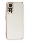 Mey İthalat®   Redmi Note 11 Kılıf Volet Silikon - Beyaz