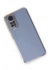 Mey İthalat®   Redmi Note 11 Kılıf Volet Silikon - Mavi