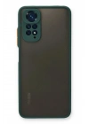 Mey İthalat®   Redmi Note 11 Pro Kılıf Montreal Silikon Kapak - Yeşil