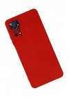 Mey İthalat®   Redmi Note 11 Pro Kılıf Nano içi Kadife Silikon - Kırmızı