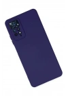Mey İthalat®   Redmi Note 11 Pro Kılıf Nano içi Kadife Silikon - Mor