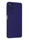 Mey İthalat®   Redmi Note 11 Pro Kılıf Nano içi Kadife Silikon - Mor