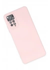 Mey İthalat®   Redmi Note 11 Pro Kılıf Nano içi Kadife Silikon - Pudra