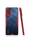 Mey İthalat®   Redmi Note 11 Pro Kılıf Platin Silikon - Kırmızı