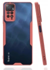 Mey İthalat®   Redmi Note 11 Pro Kılıf Platin Silikon - Pembe