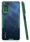 Mey İthalat®   Redmi Note 11 Pro Kılıf Platin Silikon - Yeşil