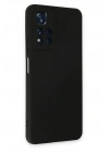 Mey İthalat®   Redmi Note 11 Pro Plus 5G Kılıf Nano içi Kadife Silikon - Siyah