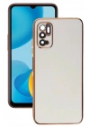 Mey İthalat®   Redmi Note 11 SE Kılıf Volet Silikon - Beyaz
