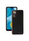 Mey İthalat®   Redmi Note 11 SE Kılıf Volet Silikon - Siyah