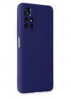 Mey İthalat®   Redmi Note 11T Kılıf Nano içi Kadife Silikon - Mor