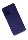 Mey İthalat®   Redmi Note 11T Kılıf Nano içi Kadife Silikon - Mor