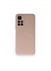 Mey İthalat®   Redmi Note 11T Kılıf Nano içi Kadife Silikon - Pudra