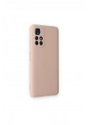 Mey İthalat®   Redmi Note 11T Kılıf Nano içi Kadife Silikon - Pudra