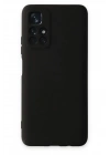 Mey İthalat®   Redmi Note 11T Kılıf Nano içi Kadife Silikon - Siyah