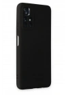 Mey İthalat®   Redmi Note 11T Kılıf Nano içi Kadife Silikon - Siyah