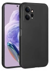 Mey İthalat®   Redmi Note 12 4G Kılıf First Silikon - Siyah
