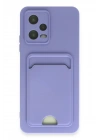 Mey İthalat®   Redmi Note 12 4G Kılıf Kelvin Kartvizitli Silikon - Lila