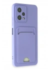 Mey İthalat®   Redmi Note 12 4G Kılıf Kelvin Kartvizitli Silikon - Lila