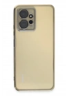 Mey İthalat®   Redmi Note 12 4G Kılıf  Lensli Silikon - Gold
