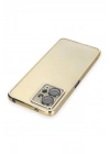 Mey İthalat®   Redmi Note 12 4G Kılıf  Lensli Silikon - Gold