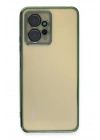 Mey İthalat®   Redmi Note 12 4G Kılıf  Lensli Silikon - Yeşil