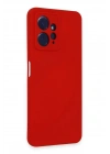 Mey İthalat®   Redmi Note 12 4G Kılıf Nano içi Kadife Silikon - Kırmızı