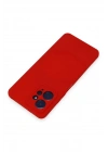 Mey İthalat®   Redmi Note 12 4G Kılıf Nano içi Kadife Silikon - Kırmızı