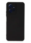 Mey İthalat®   Redmi Note 12 4G Kılıf Nano içi Kadife Silikon - Siyah