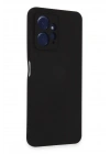 Mey İthalat®   Redmi Note 12 4G Kılıf Nano içi Kadife Silikon - Siyah