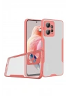Mey İthalat®   Redmi Note 12 4G Kılıf Platin Silikon - Pembe