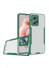 Mey İthalat®   Redmi Note 12 4G Kılıf Platin Silikon - Yeşil