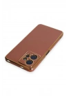 Mey İthalat®   Redmi Note 12 4G Kılıf Volet Silikon - Kırmızı