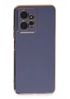 Mey İthalat®   Redmi Note 12 4G Kılıf Volet Silikon - Mavi