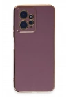 Mey İthalat®   Redmi Note 12 4G Kılıf Volet Silikon - Mor