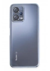 Mey İthalat®   Redmi Note 12 5G Kılıf  Lensli Silikon - Açık Mavi