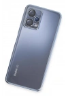 Mey İthalat®   Redmi Note 12 5G Kılıf  Lensli Silikon - Açık Mavi