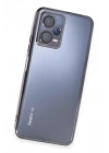 Mey İthalat®   Redmi Note 12 5G Kılıf  Lensli Silikon - Siyah