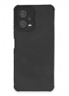 Mey İthalat®   Redmi Note 12 5G Kılıf Loop Deri Silikon - Siyah