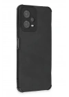 Mey İthalat®   Redmi Note 12 5G Kılıf Loop Deri Silikon - Siyah