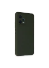 Mey İthalat®   Redmi Note 12 5G Kılıf Nano içi Kadife Silikon - Koyu Yeşil