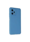 Mey İthalat®   Redmi Note 12 5G Kılıf Nano içi Kadife Silikon - Mavi