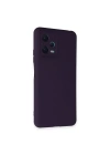 Mey İthalat®   Redmi Note 12 5G Kılıf Nano içi Kadife Silikon - Mor
