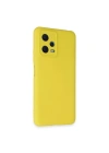 Mey İthalat®   Redmi Note 12 5G Kılıf Nano içi Kadife Silikon - Sarı