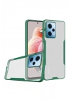 Mey İthalat®   Redmi Note 12 5G Kılıf Platin Silikon - Yeşil