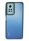 Mey İthalat®   Redmi Note 12 Pro 4G Kılıf Dora Kapak - Haki Yeşil