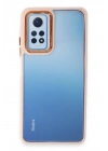 Mey İthalat®   Redmi Note 12 Pro 4G Kılıf Dora Kapak - Pudra