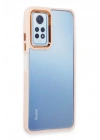 Mey İthalat®   Redmi Note 12 Pro 4G Kılıf Dora Kapak - Pudra