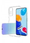 Mey İthalat®   Redmi Note 12 Pro 4G Kılıf Lüx Şeffaf Silikon