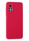 Mey İthalat®   Redmi Note 12 Pro 4G Kılıf Nano içi Kadife Silikon - Pembe